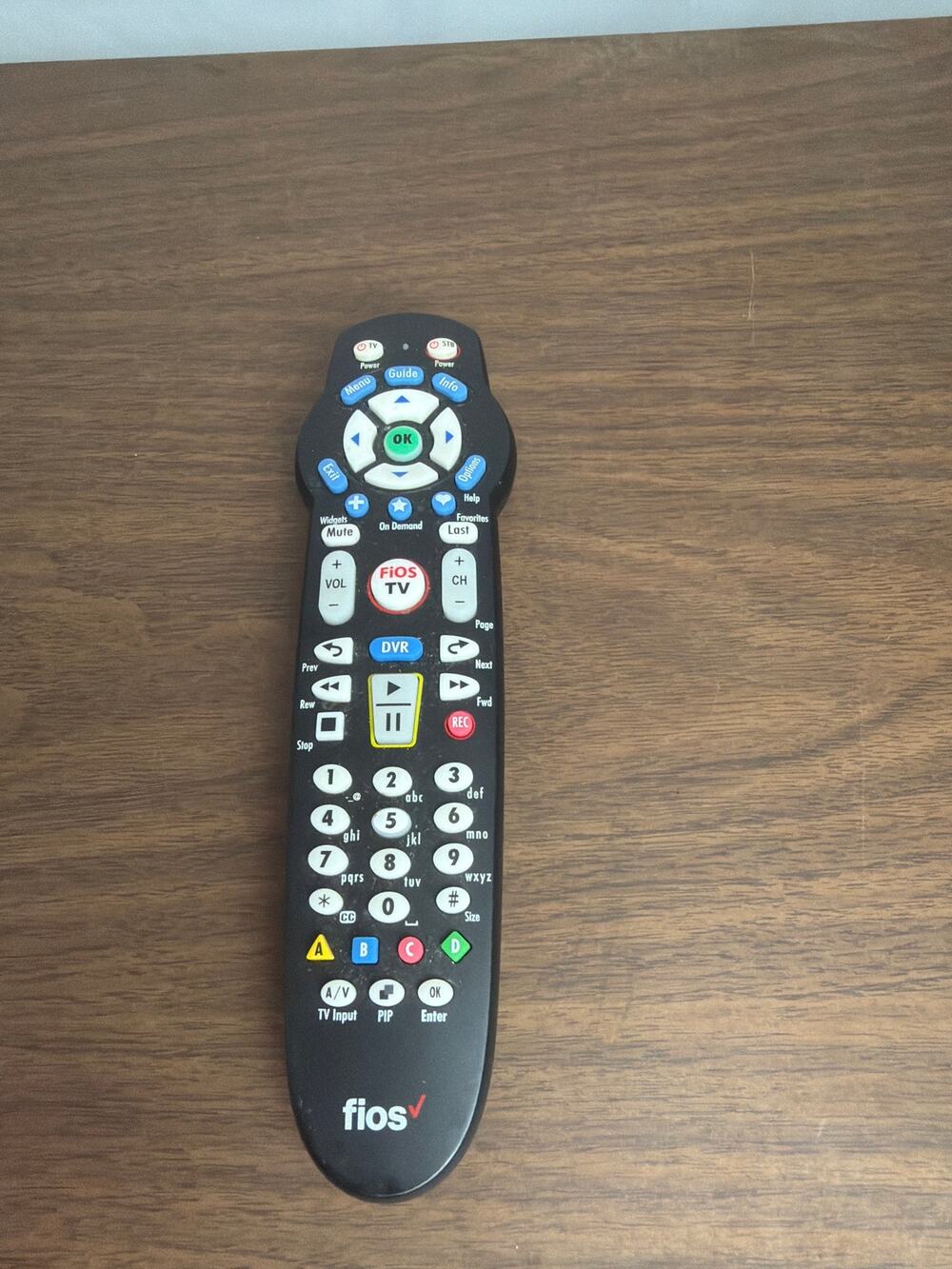 Verizon Fios TV Replacement Remote Control VZ P265v5 RC Universal Black STB DVR